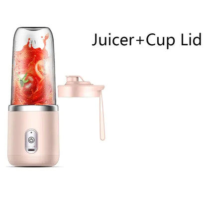 Portable Small Electric Juicer Stainless Steel Blade Juicer Cup