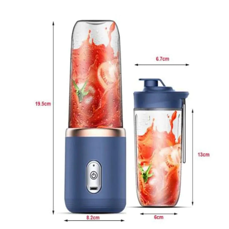 Portable Small Electric Juicer Stainless Steel Blade Juicer Cup